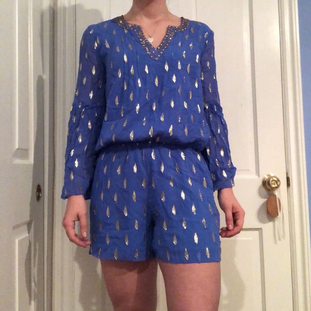 NWT - Lilly Pulitzer Ariele Silk Romper